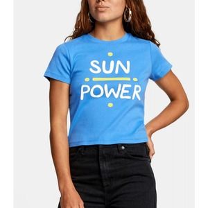 RVCA Sun Power Short Sleeve Tee  Size Medium